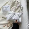 Bolso pequeño popular para mujer de este año 2025 nueva moda casual cadena cruzada lindo lazo hombro axila