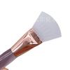 Nuevo producto, cepillo para mascarilla facial, portátil, para salón de belleza, con revestimiento de silicona especial, cepillo de arcilla, mascarilla limpiadora facial, silicona suave.