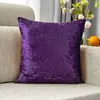 Funda de Almohada Amazon Ice Velvet Europea Lisa Flor Podrida Alto Gama Suave Brillante Cojín de Sofá Sudeste Asiático Transfronterizo