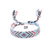 Pulseira tecida de estilo étnico nepalês nova transfronteiriça TEMU ponto de suprimento pulseira de pulso franja corda de mão atacado