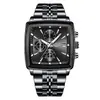 LIGE/Transfronterizo Nuevo Reloj de Cuarzo para Hombre Reloj de Negocios para Hombre Resistente al Agua Calendario Luminoso Correa de Acero Inoxidable Reloj de Pulsera Dorado Blanco