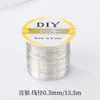 Fio de Cobre Banhado a Ouro 14K com Preservação de Cor Feito à Mão DIY Fio Dourado Fio Macio Encapado Trançado Fio de Modelagem Material de Fio de Cobre para Miçangas