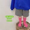 Z305 Calcetines Infantiles Dropshipping Solo Calcetines Infantiles de Moda con Diseño de Caramelo Color Sólido Borde Enrollado Calcetines de Felpa Calcetines de Algodón para Niñas