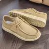 Cross 2026 Primavera/Verano Piel Mate Zapatos Caracol Celebridad de Internet Estilo Caliente Suela Suave Zapatos de Cuero Casual Mocasines sin Cordones Hombre