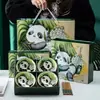 Conjunto de Tigelas de Porcelana Azul e Branca, Tigelas e Hashis Estilo Boêmio, Louça de Cerâmica, Pequenos Presentes de Casamento Práticos e Criativos, Pintado à Mão