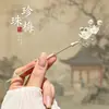 Nuevo Pasador de Aleación con Borla Estilo Chino para Mujer, Pasador de Gama Alta de Nicho, Pasador Versátil de Estilo Antiguo para Accesorios de Peinado Cheongsam y Hanfu
