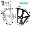 Simples Flip Bucket Shoe Cabinet Acessórios Flip-down Acessórios Modernos Flip Rack Simples e Dupla Camada Flip Rack Sapateira Aço Inoxidável