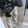 Marca de Moda Nacional Sombrero Sudadera con Capucha Ropa Exterior Sudadera con Capucha para Mujer Estampada Talla Grande Camisa Base Británica Manga Larga Delgada
