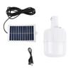 Explosiones transfronterizas bombilla led solar de emergencia portátil luces de puesto de emergencia para cortes de energía para acampar al aire libre al por mayor