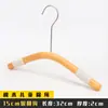 Loja de Roupas Infantis Cabides de Madeira Maciça para Crianças, Cabides de Madeira Antiderrapantes Cor Branca Leite para Crianças Pequenas e Maiores, Cabides de Roupa, Prendedores de Calça, Atacado, Logo