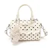 Bolso de Hombro Lindo Estilo Coreano Estilo Universitario 2026 Primavera Nuevo Mochila Pequeña para Viajes Cotidianos Portátil Nicho Bolso de Mano de Lunares