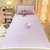 Dormitorio Estudiantil Doble Capa Gasa Cama Sábanas de Cama Pieza Única No Algodón Puro Algodón Funda de Sábana de Cama 2025 Nuevo Cubierta para Colchón Individual de Dormitorio