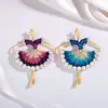 Broche Dança Menina de Ballet, Elegante da Moda, Acessórios de Casaco de Luxo Acessível, Broche Anti-Exposição de Corsage de Alta Qualidade