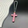 Colar Pingente de Cruz com Diamantes para Decoração Religiosa Hip-hop Transfronteiriça Europeia e Americana Pingente para Interior de Carro