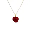 Cadena para Clavícula con Colgante de Rosa para Mujer, Diseño de Nicho, Collar Exquisito y Versátil, Cadena Dorada, Joyería de Moda