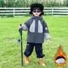 Chaqueta Fina de Algodón para Niños Otoño e Invierno 2025 Nueva Acolchada Top para Bebé Impermeable y Cortavientos Chaqueta de Invierno para Niños