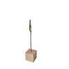 Madera maciza soporte de madera para mensajes etiqueta de precio soporte de exhibición pino clip de cocodrilo de hierro creativo soporte para fotos base transfronterizo