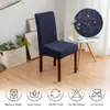 Funda de silla impermeable con estampado de hojas, para respaldo medio, anti-manchas, a prueba de polvo y resistente a los arañazos de gato, puede proteger mejor la silla, moderna y versátil