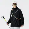 Chamarra de Felpa Antiestática para Hombre 2025 Nueva Chamarra Deportiva con Capucha Ligera de Polar de Color Sólido para Hombre
