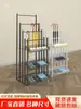 Estante Exhibidor de Paraguas para Tienda de Conveniencia Supermercado Estante Almacenamiento de Paraguas de Mango Largo Soporte Exhibición de Paraguas Estante de Cinturón Uso Comercial