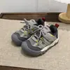 Zapatos deportivos de algodón de dos capas para bebé, de punta cerrada para exteriores, invierno, nuevos, para niños, anti-patada, antideslizantes, para bebé 6778