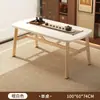 Juego de Mesa y Sillas de Balcón Modelo Nuevo 2026 Mesa de Té de Gama Alta para Apartamento Pequeño para Sala de Estar Uso Doméstico Mesa de Preparación de Té Estilo Chino Nuevo