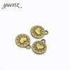 YuenZ DIY acessórios de joias de liga vintage pingente de amor 17 * 14 MM A56