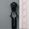 No. 5 Tiradores de Cremallera, Tirador de Nailon Negro por Electroforesis, Tirador de Cremallera Metálico para Bolsos y Ropa, Tirador de Cremallera de Aleación de Zinc