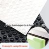 Partículas de Silicone Preto Transparente Móveis Anti-Colisão Partículas Adesivos Silenciosos Antiderrapantes Almofadas de Silicone Amortecedoras Autoadesivas