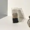 Corda de Telefone Colorida de Alta Elasticidade e Durabilidade, Elástico de Cabelo Sem Costura e Que Não Estica, Prendedor de Cabelo Feminino, Elástico de Borracha, Acessório de Cabelo de Bola