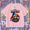 Camisetas de Manga Curta de Verão do Protótipo de Poppy Playtime para Meninos e Meninas, Tops Infantis