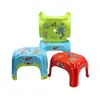 Taburete Pequeño para el Hogar, Resistente y Duradero, Taburete Bajo Compacto, Taburete Redondo Pequeño, Taburete de Plástico, Taburete Redondo Engrosado