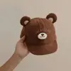 Gorros para Bebé con Forma de Animal de Dibujos Animados, Estilos de Otoño e Invierno para Bebés y Niños Pequeños, Gorras de Béisbol con Visera Suave para Niños y Niñas en Otoño