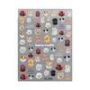 Pegatinas de Cachorro con Relieve de Galleta de Mantequilla Disponibles 3D Impermeables Lindos Pegatinas para Uñas de Oso Modelo Sl