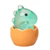 Resina Transfronteriza Dibujos Animados Lindo Concha Rota Huevo de Dinosaurio Luminoso DIY Accesorios Casa de Juego para Niños Adornos Accesorios Venta al Por Mayor
