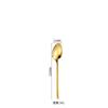 Vajilla de caballero de acero inoxidable 304, cuchillo y tenedor, cuchara, juego engrosado, cuchara de postre, tenedor de fruta, tenedor de café, palillos.