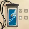 Funda impermeable para teléfono con airbag, flotante para nadar y rafting, compatible con pantalla táctil, para repartidores, funda a prueba de lluvia, 70% de descuento Sellado