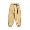 Pantalones de Trabajo de Estilo Japonés con Forro de Polar, Estilo Nuevo de Invierno, Pantalones Casuales, Pantalones Jogger, Corte Holgado, Versátiles, Estilo Simple de Alta Calle