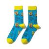 Calcetines de anime para mujer de comercio exterior calcetines de moda calcetines para hombre cuatro estaciones bob esponja hombre calcetines ins calcetines deportivos al por mayor calcetines de tubo