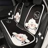 Cojín de Asiento de Coche de Dibujos Animados Relleno Invierno Gama Alta Cálido y Cómodo Funda de Asiento de Coche de Cachorro Lindo