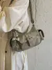 Bolso vintage de nicho súper popular para mujer, nuevo modelo de verano 2026, bolso versátil casual de hombro y cruzado, bolso tipo almohada de lujo ligero para el día a día
