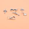 Venta al por mayor, pulsera de plata de ley S925, bonita y pequeña, colgante de plata tailandesa, estilo retro, hecha a mano, material de joyería