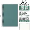 Cuaderno de espiral A5 Transfronterizo con logotipo, Papelería de oficina para negocios, Cuaderno de hojas sueltas B5 de papel kraft, Bloc de notas A7