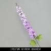 Flores Artificiales Moradas Arreglo Escena de Boda Flores de Seda Decoración para el Hogar Exterior Hortensia Morada Phalaenopsis Materiales de Flores Artificiales