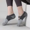 Calcetines de Yoga Suaves, Cómodos, Antideslizantes, Elásticos para Mujer, Pilates, Ligeros, Transpirables, Silenciosos, Calcetines Casuales de Cinco Dedos
