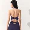 Conjunto Esportivo Feminino de Verão Duas Peças 2026 Nova Roupa de Yoga Pilates Treinamento Colete de Corrida Roupas Fitness