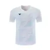 Novos uniformes de badminton para homens e mulheres, uniformes de competição de tênis de secagem rápida, camisas para crianças e estudantes, uniformes de treino 60019