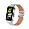 Adecuado para Correa de Reloj Samsung Fit3, Pulsera de Moda de Cuero Liso Ultra-Fibra, Correa de Cuero para Pulsera Galaxy Fit3
