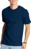 Camiseta de Verano Transfronteriza Talla Europea Exportación Europea y Americana para Hombre Camiseta Casual de Algodón Color Sólido Manga Corta Holgada para Hombre