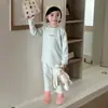 [Personalizado] Conjunto de Ropa Interior Térmica Sin Costuras De Rong para Niños Colección Otoño/Invierno 2026, Ropa Interior Térmica Engrosada y Pantalones para Niños y Niñas